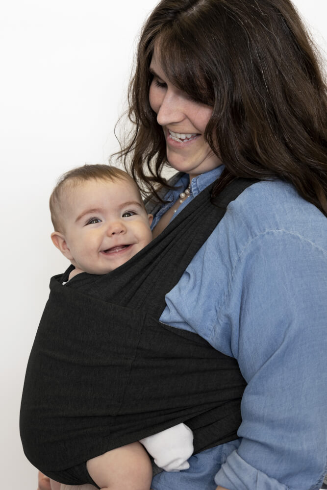 ผ้าอุ้มเด็ก BBLUV - CHIMPAROO - SNUG สีดำ